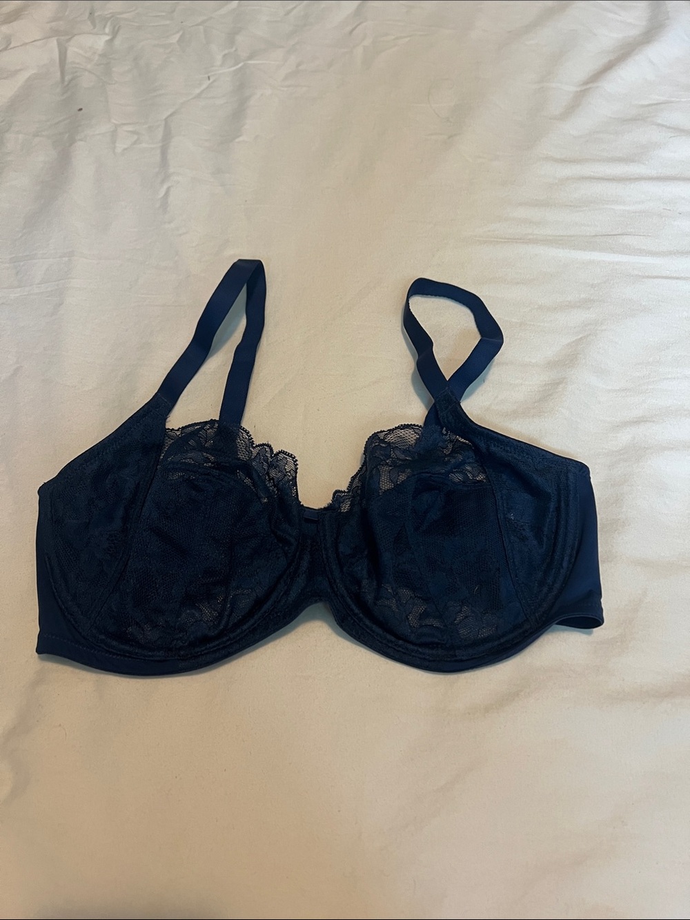 Natori Navy Lace Underwire Bra